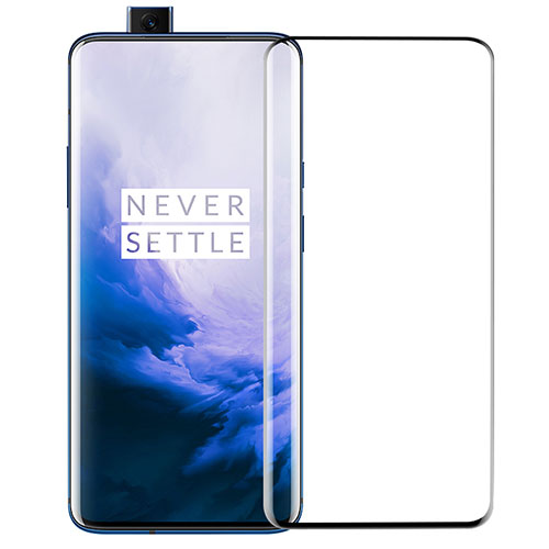 Ultra Clear Full Screen Protector Tempered Glass F03 for OnePlus 7 Pro Black