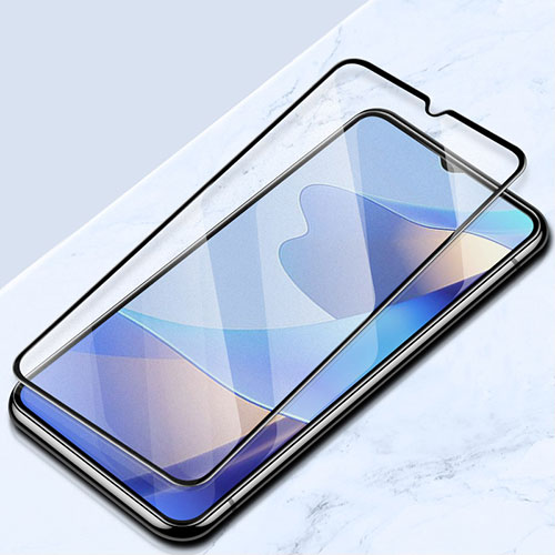 Ultra Clear Full Screen Protector Tempered Glass F03 for Vivo Y20s G Black