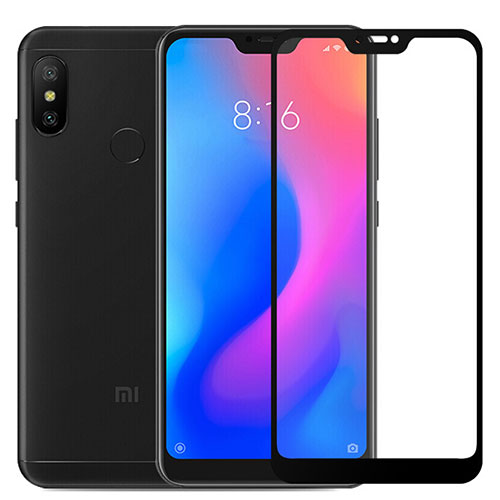 Ultra Clear Full Screen Protector Tempered Glass F03 for Xiaomi Redmi 6 Pro Black