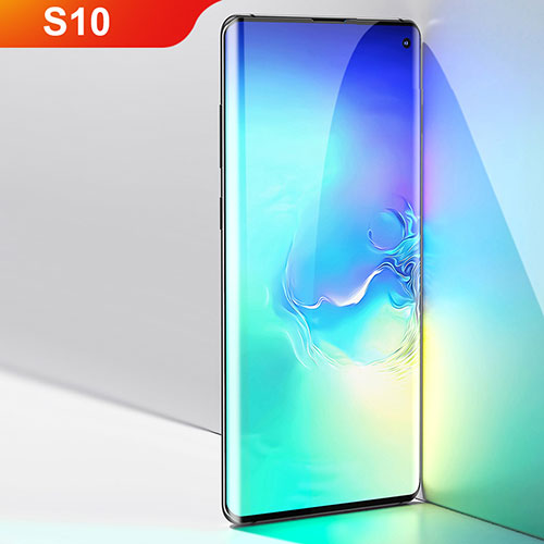 Ultra Clear Full Screen Protector Tempered Glass F04 for Samsung Galaxy S10 5G Black