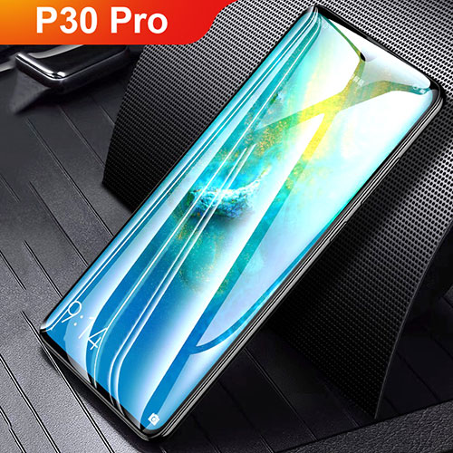 Ultra Clear Full Screen Protector Tempered Glass F08 for Huawei P30 Pro Black