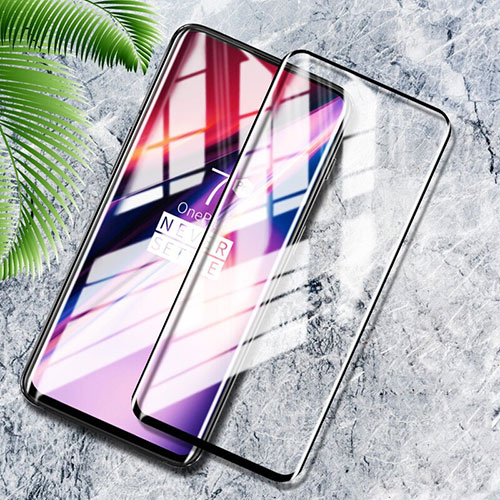 Ultra Clear Full Screen Protector Tempered Glass F08 for OnePlus 7T Pro Black