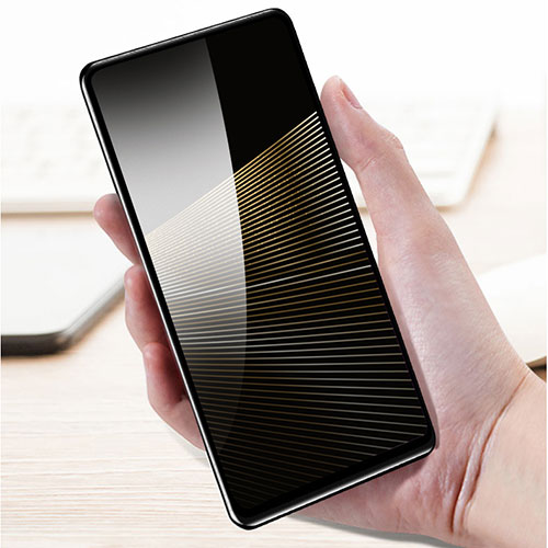 Ultra Clear Full Screen Protector Tempered Glass F08 for Samsung Galaxy A72 5G Black