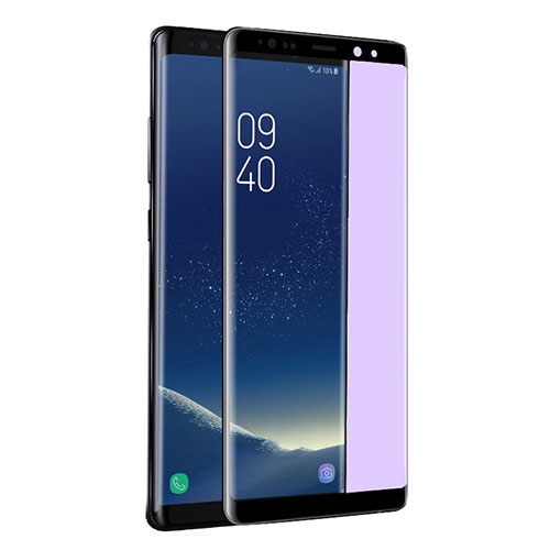 Ultra Clear Full Screen Protector Tempered Glass F09 for Samsung Galaxy Note 8 Black