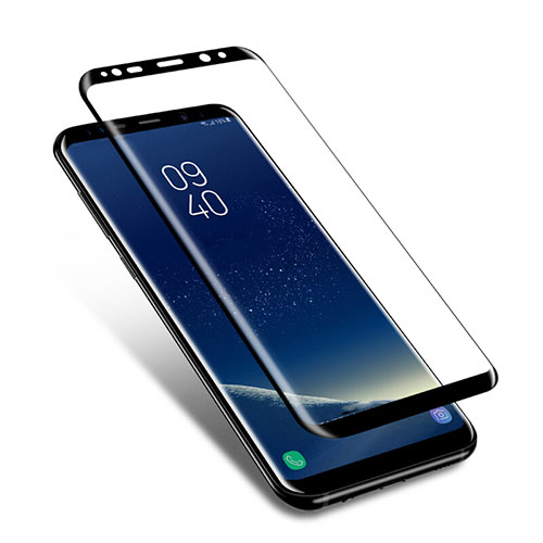 Ultra Clear Full Screen Protector Tempered Glass F10 for Samsung Galaxy S8 Plus Black