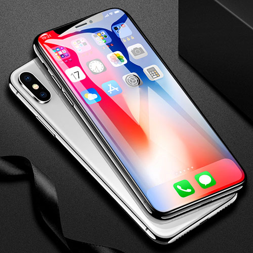 Ultra Clear Full Screen Protector Tempered Glass F31 for Apple iPhone Xs Max Black