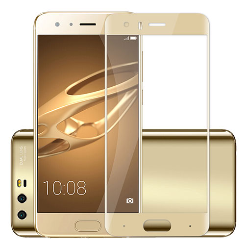 Ultra Clear Full Screen Protector Tempered Glass for Huawei Honor 9 Premium Gold