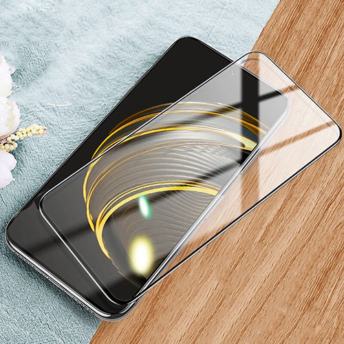 Ultra Clear Full Screen Protector Tempered Glass for Huawei Nova 10z Black