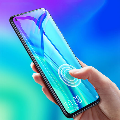 Ultra Clear Full Screen Protector Tempered Glass for Huawei Nova 5T Black