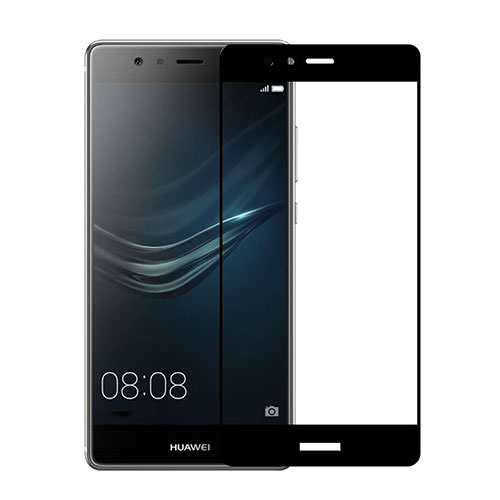 Ultra Clear Full Screen Protector Tempered Glass for Huawei P9 Black