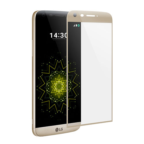 Ultra Clear Full Screen Protector Tempered Glass for LG G5 Gold