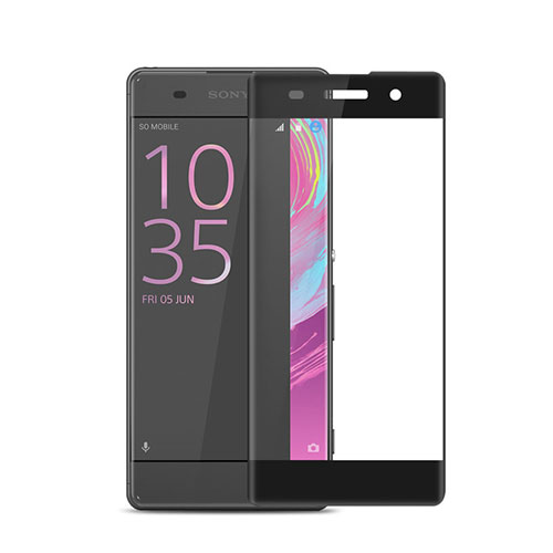 Ultra Clear Full Screen Protector Tempered Glass for Sony Xperia XA F3111 (2016) Black