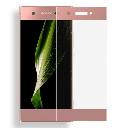 Ultra Clear Full Screen Protector Tempered Glass for Sony Xperia XA1 Rose Gold