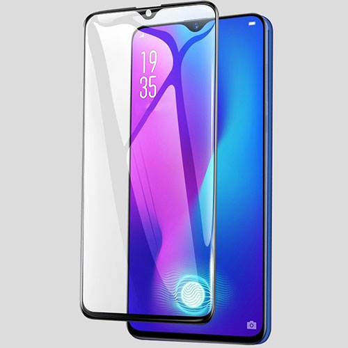 Ultra Clear Full Screen Protector Tempered Glass for Vivo S1 Pro Black