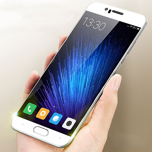 Ultra Clear Full Screen Protector Tempered Glass for Xiaomi Mi 6 White