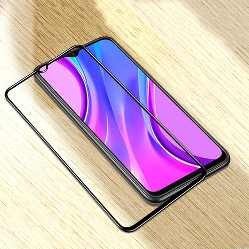 Ultra Clear Full Screen Protector Tempered Glass for Xiaomi Redmi 9A Black