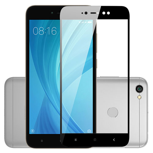 Ultra Clear Full Screen Protector Tempered Glass for Xiaomi Redmi Y1 Black