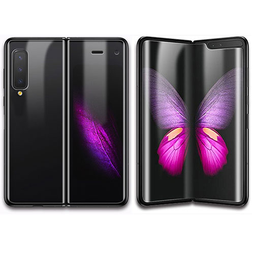 Ultra Clear Screen Protector Front and Back Film F01 for Samsung Galaxy Fold Clear