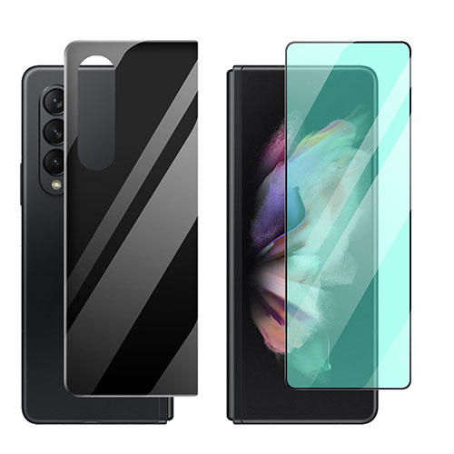 Ultra Clear Screen Protector Front and Back Film S04 for Samsung Galaxy Z Fold4 5G Clear