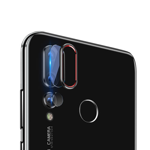 Ultra Clear Tempered Glass Camera Lens Protector for Huawei Nova 4 Red and Black