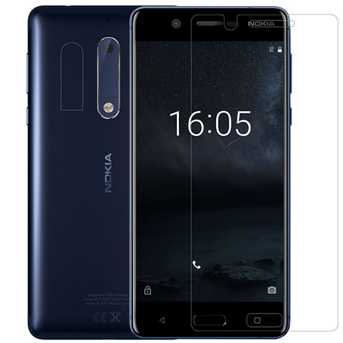 Ultra Clear Tempered Glass Screen Protector Film for Nokia 5 Clear