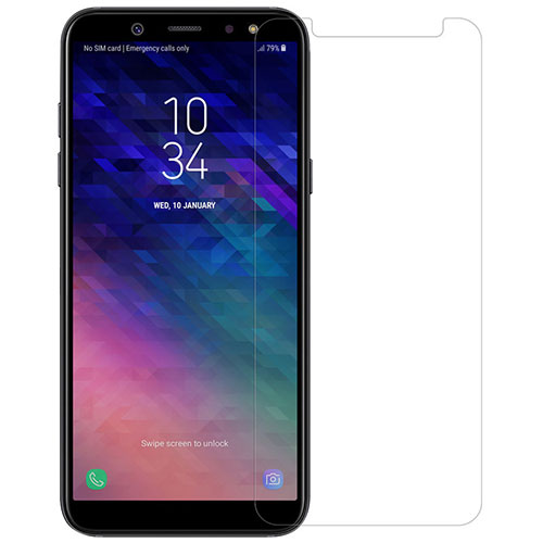 Ultra Clear Tempered Glass Screen Protector Film for Samsung Galaxy A6 (2018) Clear