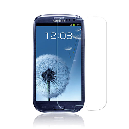 Ultra Clear Tempered Glass Screen Protector Film for Samsung Galaxy S3 III LTE 4G Clear