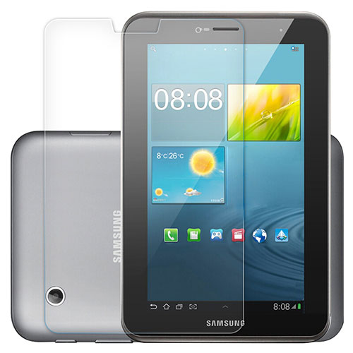 Ultra Clear Tempered Glass Screen Protector Film T01 for Samsung Galaxy Tab 2 7.0 P3100 P3110 Clear