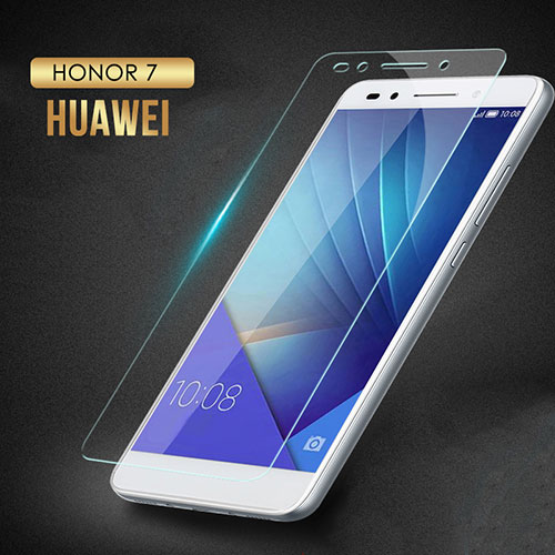 Ultra Clear Tempered Glass Screen Protector Film T02 for Huawei Honor 7 Clear