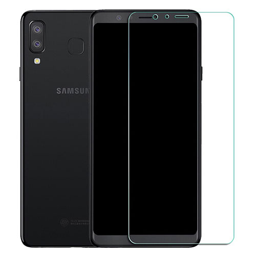 Ultra Clear Tempered Glass Screen Protector Film T02 for Samsung Galaxy A8 Star Clear