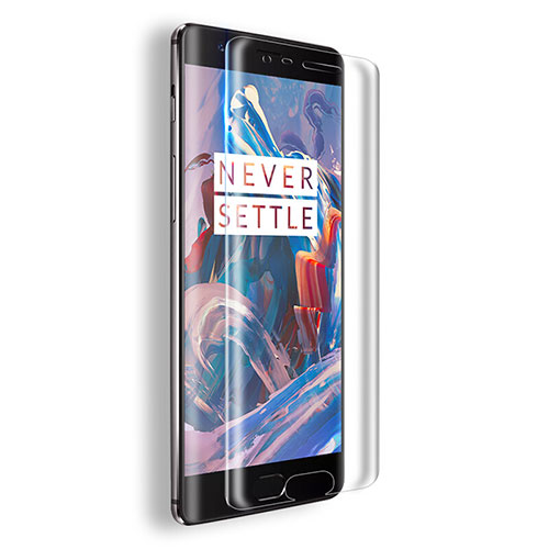 Ultra Clear Tempered Glass Screen Protector Film T04 for OnePlus 3 Clear