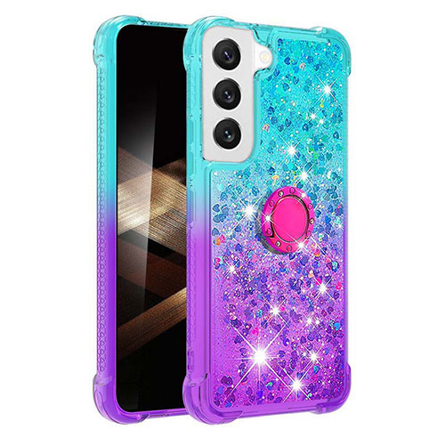 Ultra-thin Silicone Gel Gradient Soft Case Cover Y04B for Samsung Galaxy S25 5G Mixed