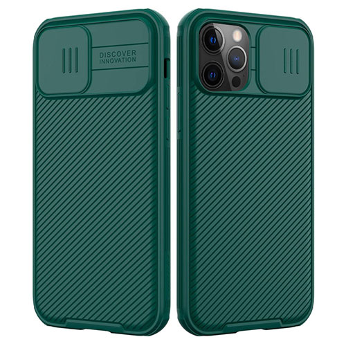 Ultra-thin Silicone Gel Soft Case 360 Degrees Cover C01 for Apple iPhone 12 Pro Green