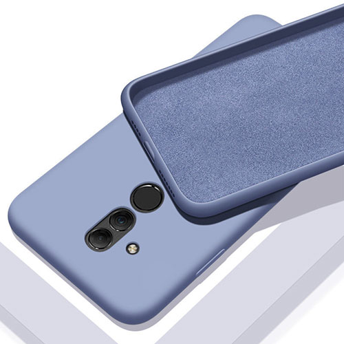 Ultra-thin Silicone Gel Soft Case 360 Degrees Cover C01 for Huawei Mate 20 Lite Purple