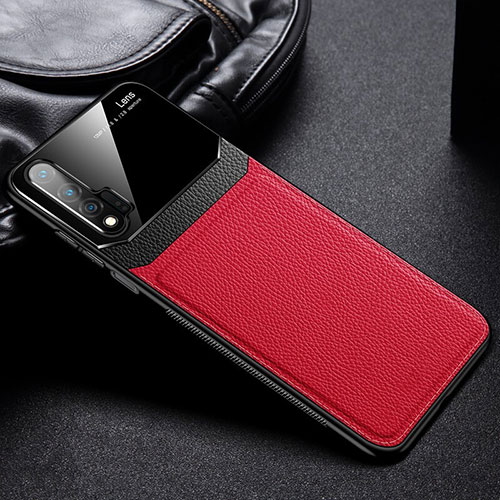 Ultra-thin Silicone Gel Soft Case 360 Degrees Cover C01 for Huawei Nova 6 Red