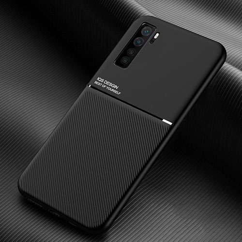 Ultra-thin Silicone Gel Soft Case 360 Degrees Cover C01 for Huawei Nova 7 SE 5G Black