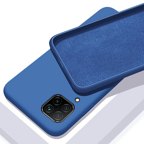 Ultra-thin Silicone Gel Soft Case 360 Degrees Cover C01 for Huawei Nova 7i Blue