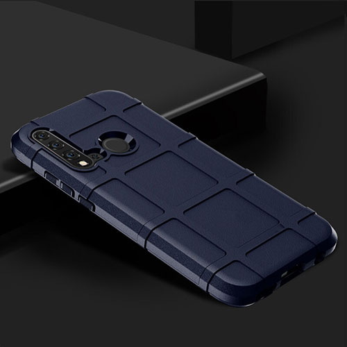 Ultra-thin Silicone Gel Soft Case 360 Degrees Cover C01 for Huawei P20 Lite (2019) Blue