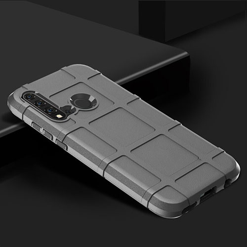 Ultra-thin Silicone Gel Soft Case 360 Degrees Cover C01 for Huawei P20 Lite (2019) Silver