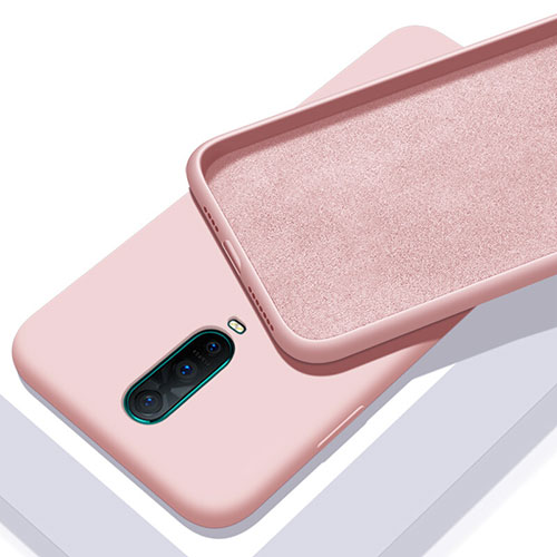 Ultra-thin Silicone Gel Soft Case 360 Degrees Cover C01 for Oppo RX17 Pro Pink