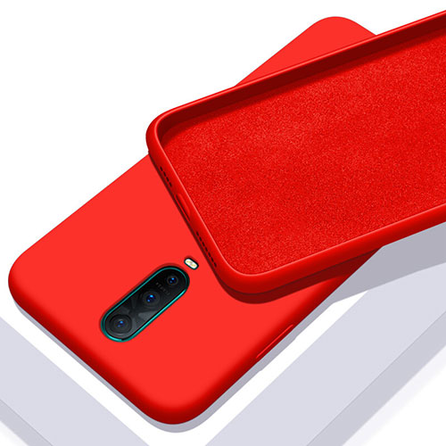 Ultra-thin Silicone Gel Soft Case 360 Degrees Cover C01 for Oppo RX17 Pro Red