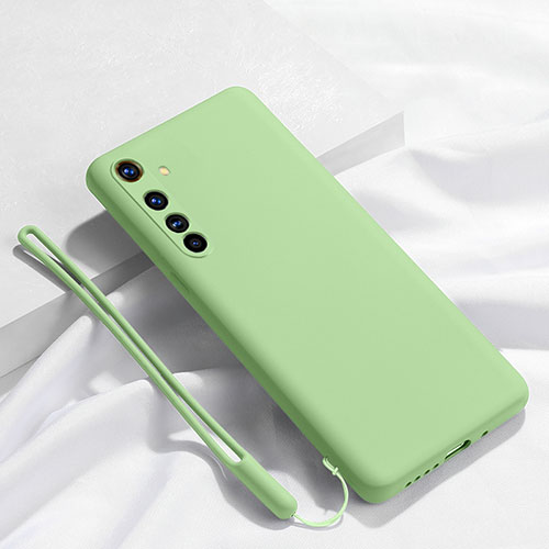 Ultra-thin Silicone Gel Soft Case 360 Degrees Cover C01 for Realme X50 Pro 5G Cyan