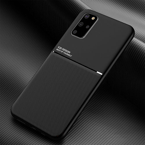 Ultra-thin Silicone Gel Soft Case 360 Degrees Cover C01 for Samsung Galaxy S20 Plus Black