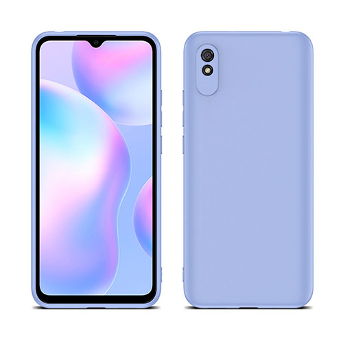 Ultra-thin Silicone Gel Soft Case 360 Degrees Cover C01 for Xiaomi Redmi 9A Clove Purple