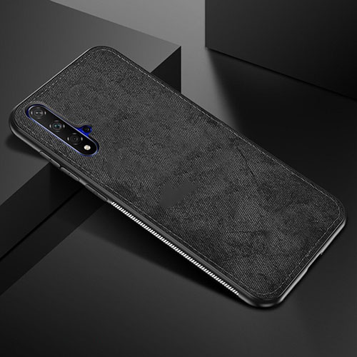 Ultra-thin Silicone Gel Soft Case 360 Degrees Cover C02 for Huawei Honor 20S Black