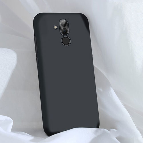 Ultra-thin Silicone Gel Soft Case 360 Degrees Cover C02 for Huawei Mate 20 Lite Black