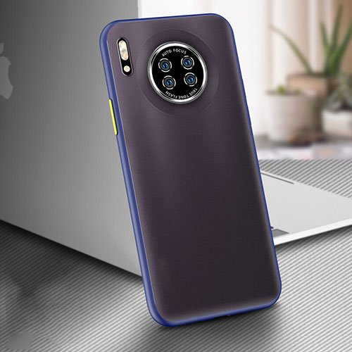 Ultra-thin Silicone Gel Soft Case 360 Degrees Cover C02 for Huawei Mate 30 Blue