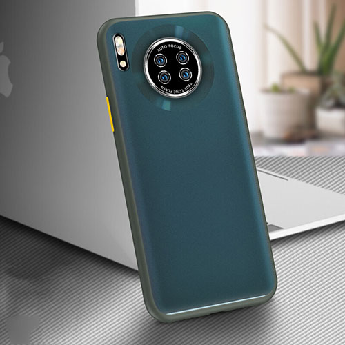 Ultra-thin Silicone Gel Soft Case 360 Degrees Cover C02 for Huawei Mate 30 Pro Gray