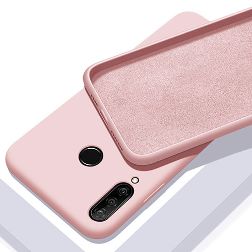 Ultra-thin Silicone Gel Soft Case 360 Degrees Cover C02 for Huawei P30 Lite Pink