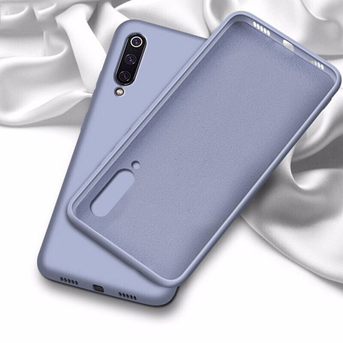 Ultra-thin Silicone Gel Soft Case 360 Degrees Cover C02 for Samsung Galaxy A70S Purple